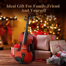 Load image into Gallery viewer, Eastar 3/4 Violin for Beginners, Violins Kit for Student, Fiddle with Hard Case, Rosin, Shoulder Rest, Bow, and Extra Strings (Imprinted Finger Guide on Fingerboard)
