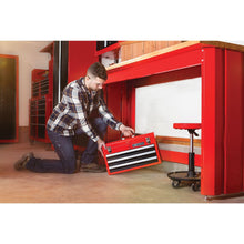 Load image into Gallery viewer, CRAFTSMAN Tool Chest, 3-Drawer, Portable, with Wrench Organizer, Stainless Steel, Capacity Holds Up To 25-lb In Each Drawer (CMST53005RB)
