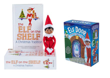 Load image into Gallery viewer, The Elf on the Shelf® Brown Eyed Girl &amp; Elf Door - A Magical Portal
