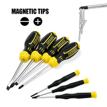 Load image into Gallery viewer, DOWELL 61-Piece Tool Set Kit Mechanic Tool Set Socket Wrench Set Auto Repair Household Repair Hand Tool Kit with Plastic Tool Box Storage Case
