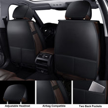Load image into Gallery viewer, MIROZO Seat Covers Full Set,Car Seat Covers Breathable Car Seat Protector Waterproof Fit for Most Sedan, Truck and SUV for Elantra Sonata Sportage CRV Accord Chevy Equinox
