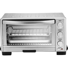 Load image into Gallery viewer, Cuisinart TOB-1010 Toaster Oven Broiler, 11.875&quot; x 15.75&quot; x 9&quot;, Stainless Steel
