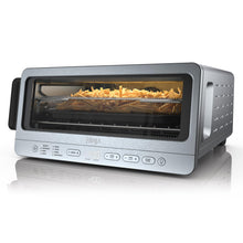Load image into Gallery viewer, Ninja Flip Toaster Oven&amp;Air Fryer, 8-in-1 Functionality, Flip Up&amp;Away Capability for Storage Space, LargeCapacity, Air Fry Basket, SheetPan, Wire Rack&amp;Removable Crumb Tray, Stainless,1800 watts, SP151
