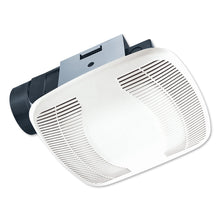 Load image into Gallery viewer, Air King BFQ110 Ceiling Mounted Snap-in Installation 100 CFM Bathroom Exhaust Fans, Medium, White
