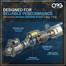 Load image into Gallery viewer, OEG Parts New Starter Compatible with BMW 335 435 535 Series 3.0L 12-17, 640 740 Series 3.0L 12-18, M2 M235 3.0L 14-18, M3 M4 3.0L 15-18, X3 X4 X5 X6 3.0L 2012-2018 12-41-7-631-558 12-41-7-631-559

