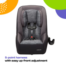 Load image into Gallery viewer, Cosco Mighty Fit 65 DX Convertible Car Seat, Heather Onyx
