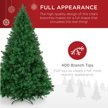 Load image into Gallery viewer, Best Choice Products Artificial Christmas Tree, 4.5ft Premium Unlit Hinged Design, Dense Branches Realistic Holiday Décor w/Easy Assembly, Base
