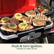 Load image into Gallery viewer, Cuisinart CGG-180T Petit Gourmet Portable Tabletop Propane Gas Grill, Red 17.6 x 18.6 x 11.8-Inch
