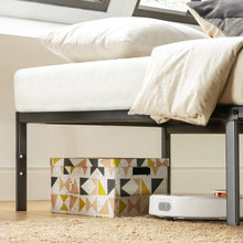 Load image into Gallery viewer, Best Price Mattress 14 Inch Metal Platform Beds w/ Heavy Duty Steel Slat Mattress Foundation (No Box Spring Needed), Queen, Black
