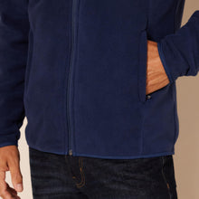 Load image into Gallery viewer, Amazon Essentials Men&#39;s Full-Zip Fleece Jacket (Available in Big &amp; Tall), Navy, X-Large
