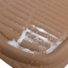 Load image into Gallery viewer, CASS Pass 4 Piece Leather Car Floor Mats -3D Waterproof All Weather, Universal Trim to Fit &amp; Anti-Slip Burr Bottom Safety &amp; Light Easy Clean Install for SUV Truck Auto Sedan Van (Beige)
