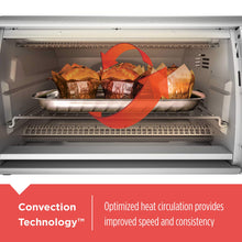 Load image into Gallery viewer, Black+Decker Countertop Convection Toaster Oven, 8 One-touch Cooking Functions, Stainless Steel
