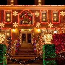 Load image into Gallery viewer, TW SHINE Christmas Lights, 1000 LED 328FT Christmas Tree Lights Plug in with 8 Modes, Remote Waterproof Christmas String Lights Outdoor Indoor Decorations for Xmas Party Yard Decor, Warm White
