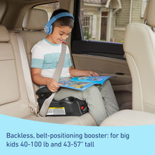 Load image into Gallery viewer, Graco® TurboBooster® LX Backless Booster with Affix Latch | Backless Booster Seat for Big Kids Transitioning to Vehicle Seat Belt (Rio)
