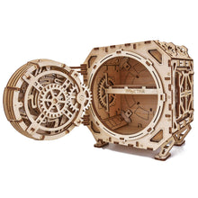 Load image into Gallery viewer, Wood Trick Safe Wooden Model Kit for Adults and Kids to Build - DIY Locker Puzzle Box with Combination - Mechanical - Store Your Precious Items - Heavy Duty Design - 3D Wooden Puzzle
