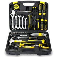 Load image into Gallery viewer, DOWELL 61-Piece Tool Set Kit Mechanic Tool Set Socket Wrench Set Auto Repair Household Repair Hand Tool Kit with Plastic Tool Box Storage Case
