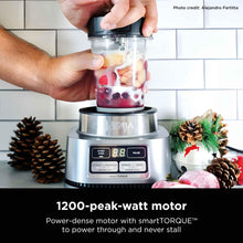 Load image into Gallery viewer, Ninja SS101 Foodi Smoothie Maker &amp; Nutrient Extractor* 1200 WP, 6 Functions Smoothies, Extractions*, Spreads, smartTORQUE, 14-oz. , (2) To-Go Cups &amp; Lids, Silver
