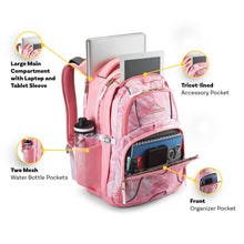 Load image into Gallery viewer, High Sierra Swerve Laptop Backpack, Black, One Size
