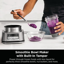Load image into Gallery viewer, Ninja SS101 Foodi Smoothie Maker &amp; Nutrient Extractor* 1200 WP, 6 Functions Smoothies, Extractions*, Spreads, smartTORQUE, 14-oz. , (2) To-Go Cups &amp; Lids, Silver
