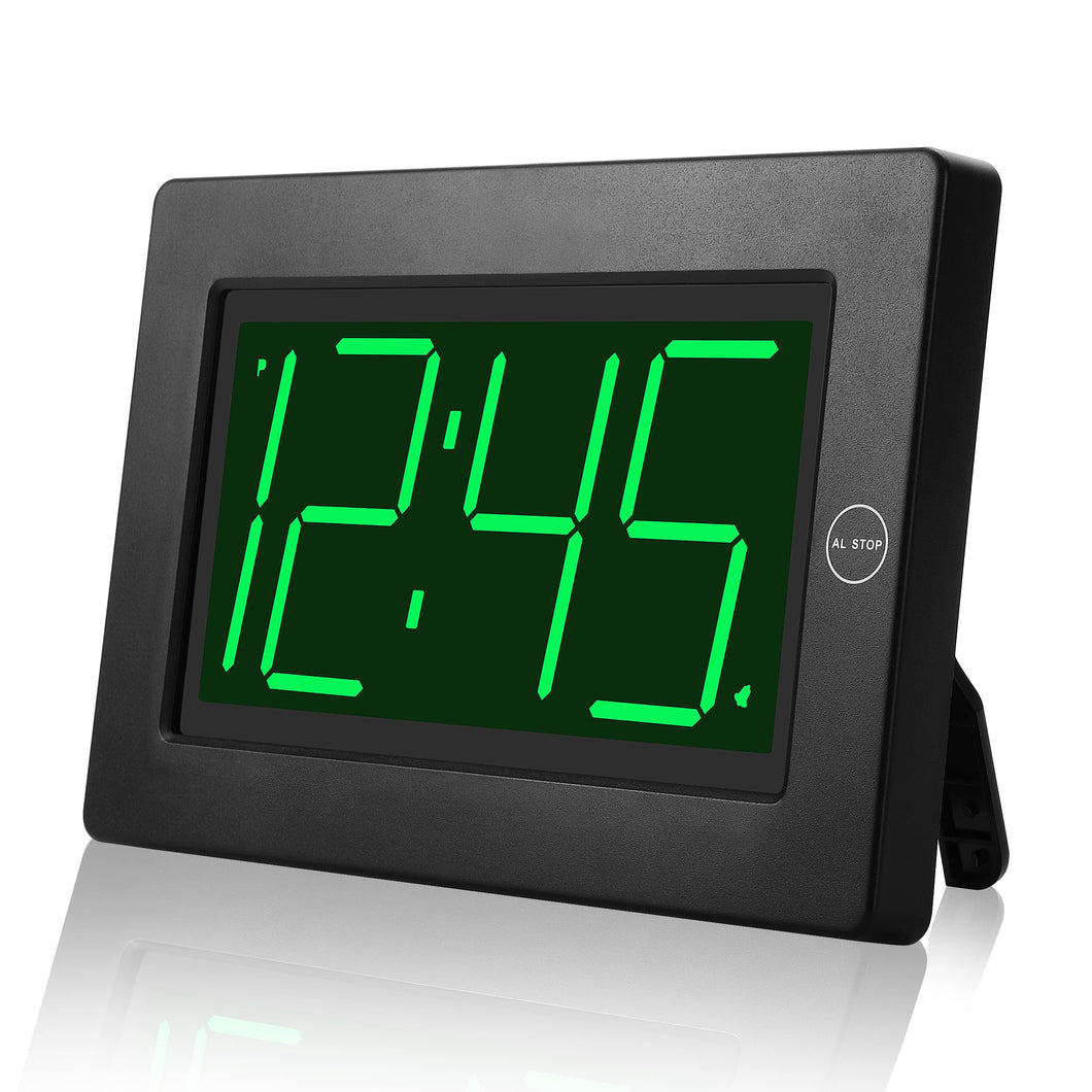 KWANWA Alarm Clock, Wall Clock, Digital Clock, 3