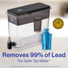 Load image into Gallery viewer, Brita UltraMax Large Water Dispenser with Elite Filter, BPA-Free, Replaces 1,800 Plastic Water Bottles a Year, Lasts Six Months or 120 Gallons, Includes 1 Filter, Kitchen Accessories, Large - 27-Cup
