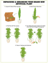 Load image into Gallery viewer, Nearly Natural 5ft. Golden Cane Palm Artificial Tree, Green
