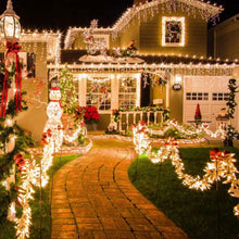 Load image into Gallery viewer, TW SHINE Christmas Lights, 1000 LED 328FT Christmas Tree Lights Plug in with 8 Modes, Remote Waterproof Christmas String Lights Outdoor Indoor Decorations for Xmas Party Yard Decor, Warm White
