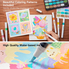Load image into Gallery viewer, Shuttle Art Automatic Ink Control Acrylic Paint Markers, 36 Colors Brush Tip Acrylic Paint Pens for Rock Painting, Ceramic, Wood, Canvas, Glass, Stone, Fabric, Card Making, DIY &amp; Art Supplies
