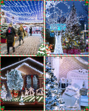 Load image into Gallery viewer, 355FT 900 LED Christmas Lights, Extra Long Outdoor String Lights Waterproof, Timer &amp; Memory, 8 Modes Dimmable Plug in Fairy Lights for Outside Tree Wedding Patry Holiday Decorations, Cool White

