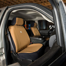 Load image into Gallery viewer, Carhartt Universal Nylon Duck Canvas Fitted Bucket Seat Covers, Durable Seat Protection with Rain Defender
