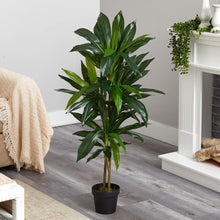 Load image into Gallery viewer, Nearly Natural 48&quot; Dracaena Silk Plant (Real Touch) Green
