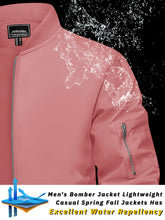 Load image into Gallery viewer, TACVASEN Mens Jackets Lightweight Men&#39;s Jackets Stylish Men&#39;s Casual Jacket Outdoor Windbreaker Lightweight Bomber Coats Hiking Jacket
