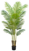 Load image into Gallery viewer, Artificial Palm Tree Indoor 5ft with with Realistic Leaves and Adjustable Branches and 12 Trunks, Faux Plants Indoor Tall - Ideal for Home Decor in Living Rooms, Offices, and Bedrooms
