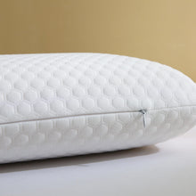 Load image into Gallery viewer, CSDLF Memory Foam Bed Pillows, Pillow for Side and Back Sleeper, Pillow for Neck Pain Relief, Washable Removable Cover, Soft, White (Queen)
