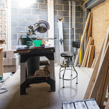 Load image into Gallery viewer, Olympia Tools 82-738 Adjustable Hydraulic Work Stool, Black
