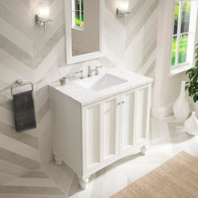 Load image into Gallery viewer, KOHLER 20000-0 Caxton Rectangle Undermount Bathroom Sink with Overflow Drain, 20-1/4&quot; W x 15-11/16&quot; D, White
