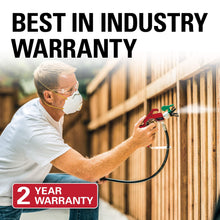 Load image into Gallery viewer, Titan Tool ControlMax 1500 0580005 High Efficiency Airless Paint Sprayer, HEA technology decreases overspray by up to 55% while delivering softer spray providing a consistent spray pattern
