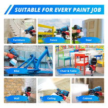 Load image into Gallery viewer, Paint Sprayer, 2024 Culatech 700W Upgraded HVLP Electric Paint Gun, with 6 Copper Nozzles, Long Power Cord, Paint Sprayers for Home Interior and Exterior, Furniture, Fence, Walls, DIY Works
