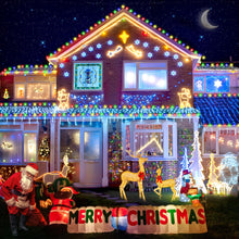 Load image into Gallery viewer, Heceltt Christmas Lights Outdoor, 394FT 1000LED Christmas Lights with 8 Modes and Timer Memory Function Christmas String Lights Waterproof Plug in for Xmas Tree Wedding Party Holiday Decor

