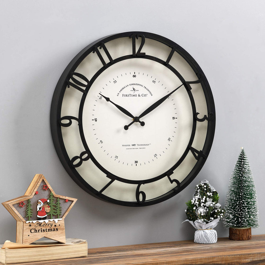 FirsTime & Co.® Kensington Wall Clock, Brown