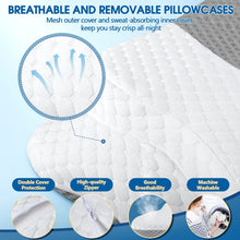 Load image into Gallery viewer, CHxxy Memory Foam Pillows, Cervical Pillow for Neck and Shoulder Pain Relief, Ergonomic Contour Bed Pillow, Soft for Side Sleep Stomach Sleeping and Back Sleeper
