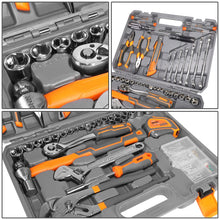 Load image into Gallery viewer, ‎DNA MOTORING TOOLS-00059 160-piece Mechanics Auto &amp; Home Repair Tool Set Household Hand Tool Kit with Storage Case
