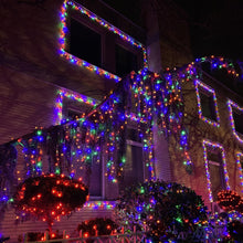 Load image into Gallery viewer, YEGUO Christmas Lights, 165ft 500 LED String Lights Multicolor, Clear Wire Twinkle Tree Lights Plug in for Indoor Outdoor
