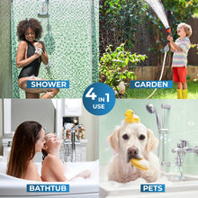 Load image into Gallery viewer, AquaHomeGroup 20 Stage Shower Head Filter with Vitamin C E A for Hard Water - High Output Filter to Remove Chlorine and Fluoride - 2 Replacement Cartridges - Consistent Flow Showerhead Filter
