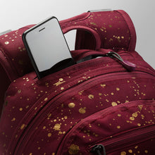 Load image into Gallery viewer, High Sierra Loop Backpack, Travel, or Work Bookbag with tablet sleeve, One Size, Copper Splatter/Maroon
