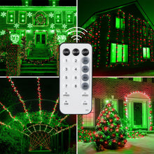 Load image into Gallery viewer, weillsnow 328 FT 1000 LED Christmas String Lights with Remote &amp; Timer, 8 Lighting Modes Twinkle Lights, Waterproof Fairy Lights for Outdoor Bedroom Backyard Tree Wall Christmas Decoration (Red&amp;Green)
