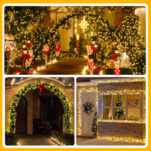 Load image into Gallery viewer, Weillsnow 328 FT 1000 LED Christmas String Lights with Remote &amp; Timer, 8 Lighting Modes Twinkle Lights, Waterproof Fairy Lights For Outdoor Bedroom Backyard Tree Wall Christmas Decoration (Warm White)
