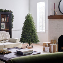 Load image into Gallery viewer, National Tree Company Artificial Full Christmas Tree, Green, Dunhill Fir, Includes Stand, 6 Feet
