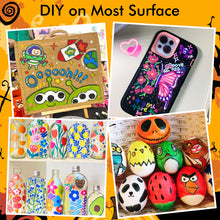 Load image into Gallery viewer, Shuttle Art 48 Colors Dual Tip Acrylic Paint Markers, Brush Tip and Fine Tip Acrylic Paint Pens for Rock Painting, Ceramic, Wood, Canvas, Plastic, Glass, Stone, Calligraphy, Card Making, DIY Crafts
