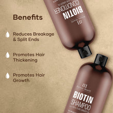 Load image into Gallery viewer, Botanic Hearth Biotin Shampoo and Conditioner Set - with Ginger Oil &amp; Keratin for Hair Loss and Thinning Hair for Men and Women - Sulfate Free, 16 fl oz each
